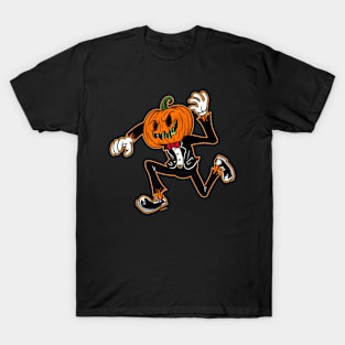 Creepy Jack-O-Lantern halloween Horror T-Shirt